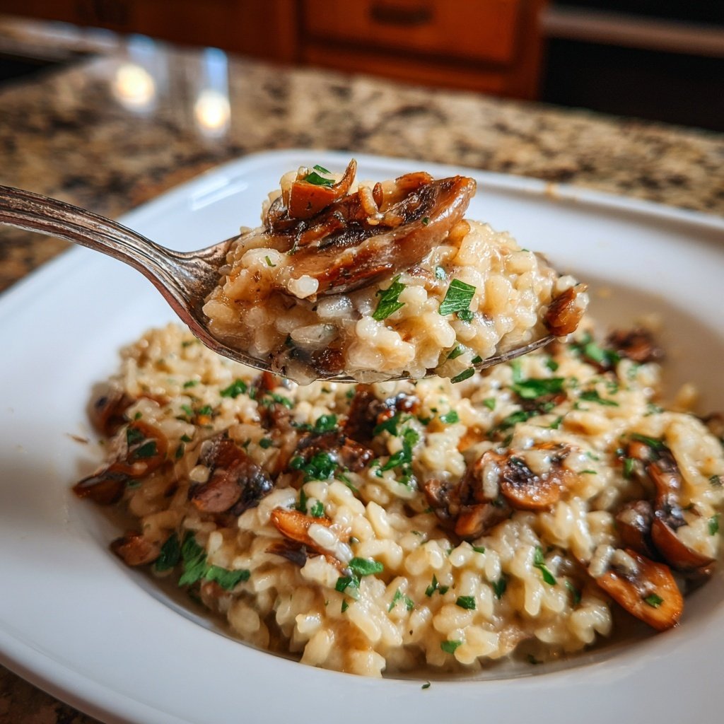 Risotto mit Champignons