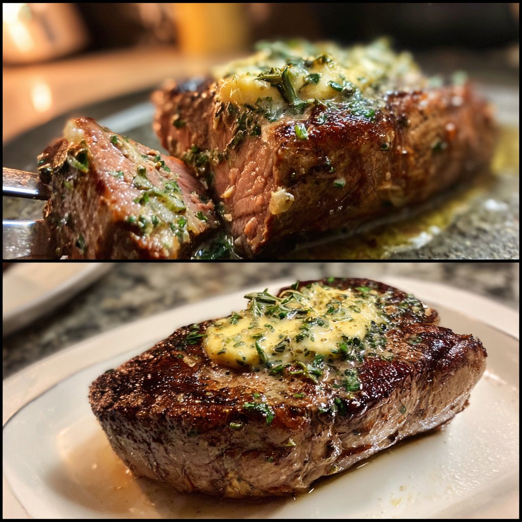 Rinderfilet mit Kräuterbutter
