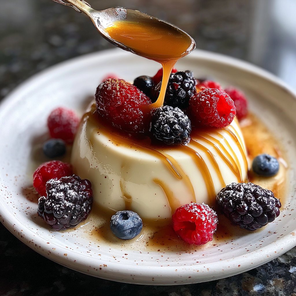 Panna Cotta mit Vanille