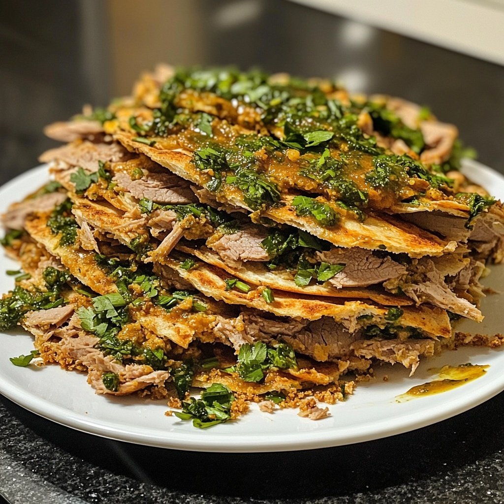 Döner mit Kräutersauce