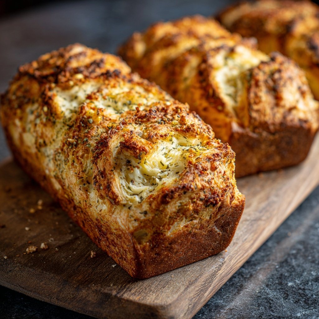 Zupfbrot Mit Knoblauchbutter Füllung