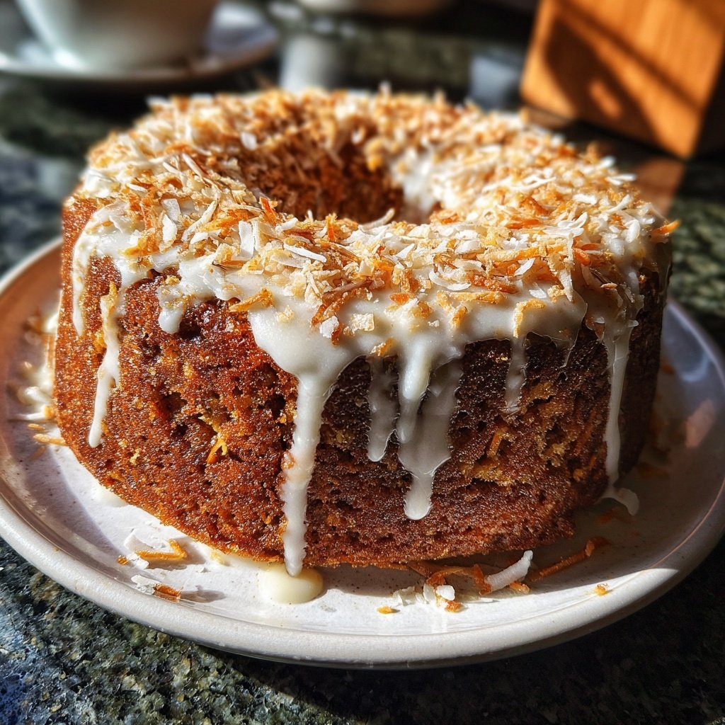 Karottenkuchen Mit Kokos
